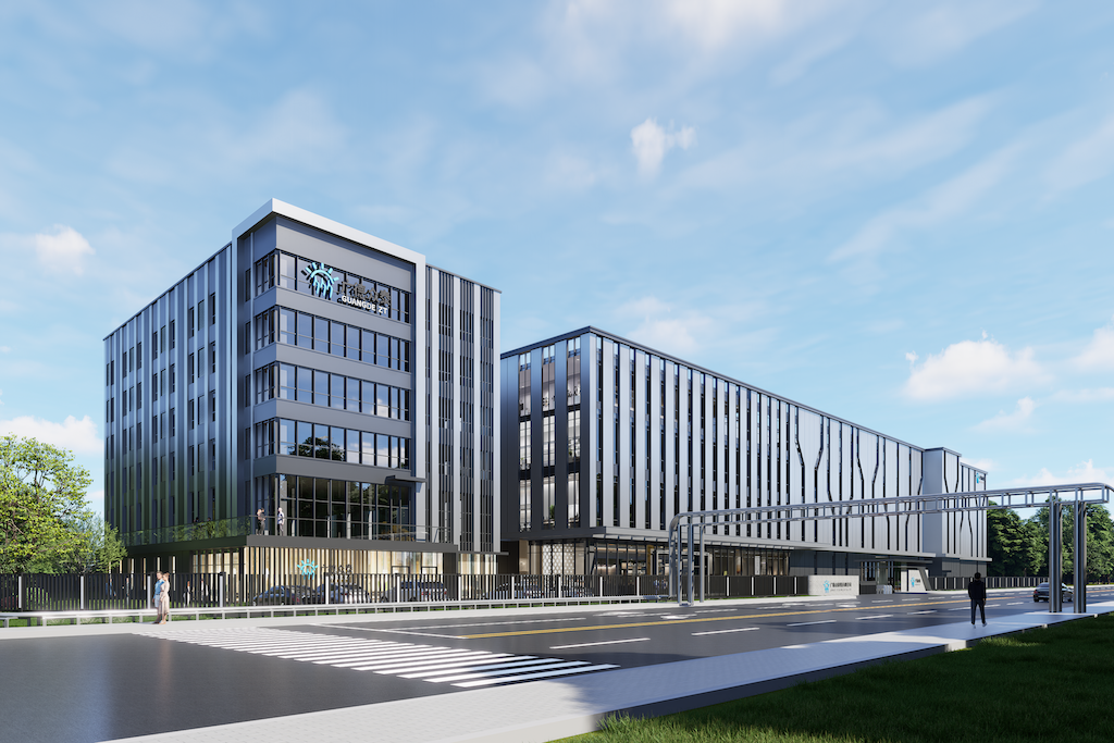 芯片工廠建筑設計案例-安徽廣德眾泰科技有限公司：上海大馳創新